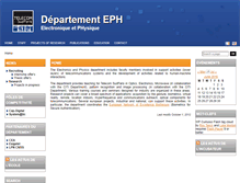 Tablet Screenshot of eph.telecom-sudparis.eu