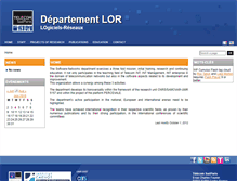 Tablet Screenshot of lor.telecom-sudparis.eu